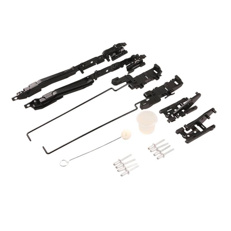 Cabilock 16 Teilige Fensterreparaturtasche Nieten Schiebedach Reparaturniete Auto Schiebedach Reparatur Hebearm Schiebedach Reparatur Schlitzführung Auto Schiebedach Reparaturset von Cabilock