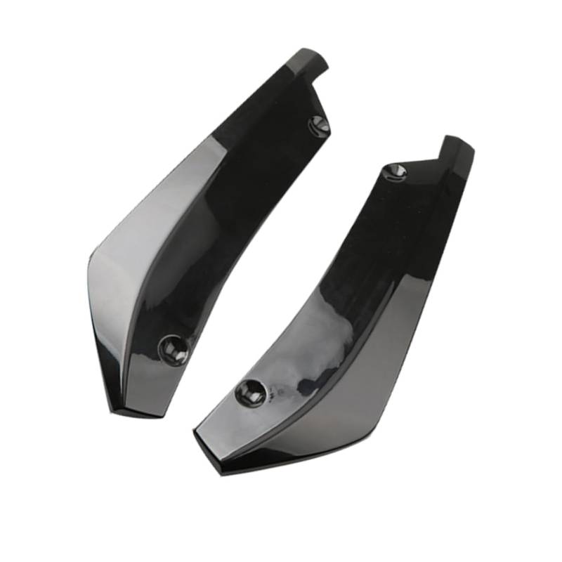 Cabilock 1Paar Auto Heckspoiler Luftmesser Spoiler Modifiziertes Design Für Verbessertes Fahrzeug Äußeres Und Schwarz Teilig Einfache Installation Langlebiges von Cabilock
