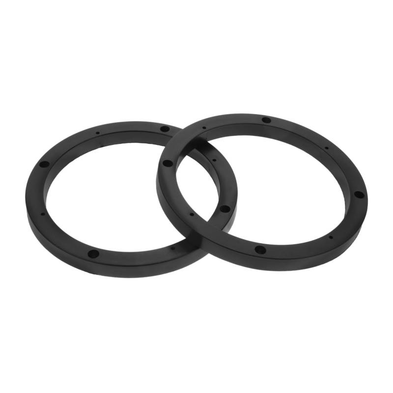Cabilock 1Paar Distanzringe Für Lautsprecher Kunststoff Adapterringe Für Auto Audio Stabile Lautsprecher Montagehalterung Einfache DIY Installation Verbesserte Klangqualität von Cabilock