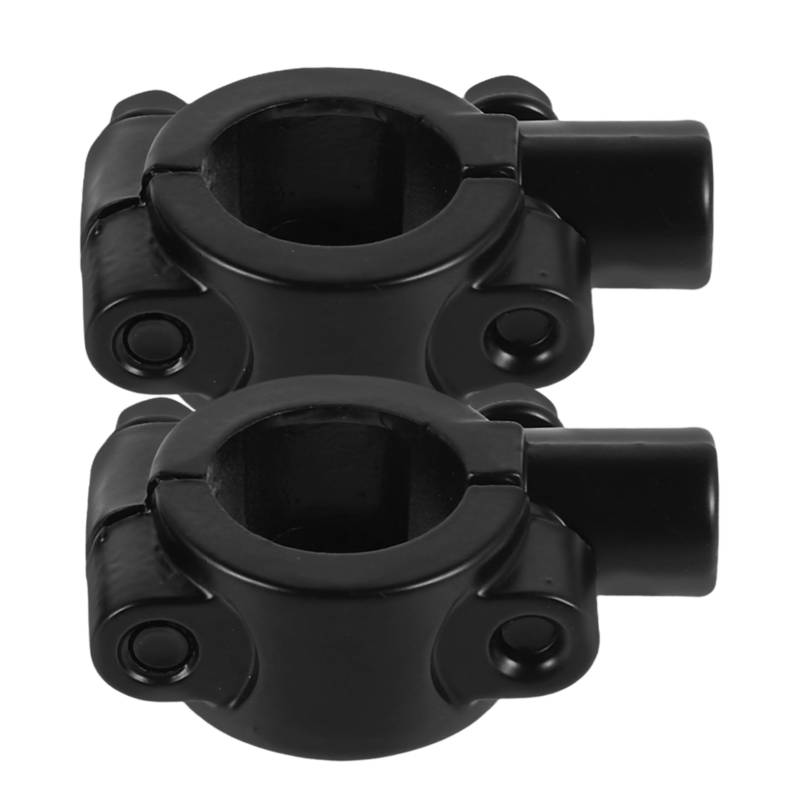 Cabilock 1Paar Lenkerspiegelhalterung Halterung Für Atv Und Roller Verstellbar Vibrationsdämpfend Schnelle Installation Schwarz von Cabilock