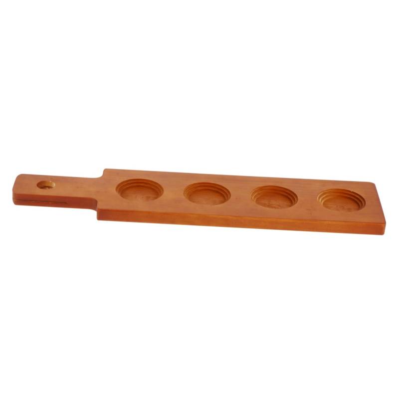 Cabilock 1Stück Kreativer Holzbecherhalter Mit Löchern Multifunktionaler Getränkehalter Für Bar Hotel Und Zuhause Zur Aufbewahrung Von Tassen Und Gläsern Robustes Design von Cabilock
