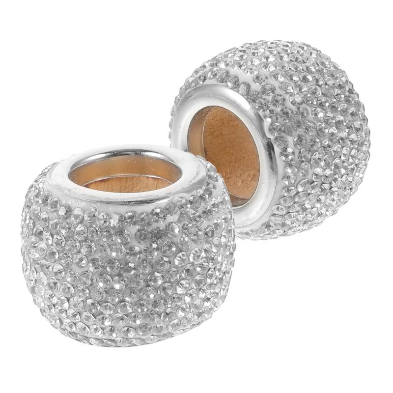 Cabilock 1Stücke Auto Kopfstützenringe Glitzernde Dekorationen Für Autositz Einsetzbare Kopfstützenringe Einfache Installation Und Pflege Elegantes Design von Cabilock