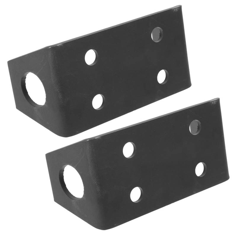 Cabilock 2 Stück Anhängerhakendichtung Anhängerkupplungshalterung Verbindungsmontage Für Anhänger Platten LKW Haken Hochleistungs Windenhalterung Wiegen Windenhalterung Metall von Cabilock