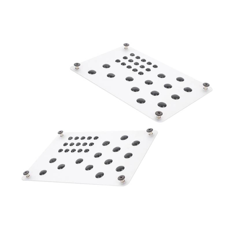Cabilock 2 Stück Autopedale Patch Blau Autoboden Fußstütze Fokus Pedal Teppich Auto Matten Auto Auto Füße Pad Fußpedal Matte Innenraum Fahrer Auto Pedal Pads Step X Aluminiumlegierung von Cabilock