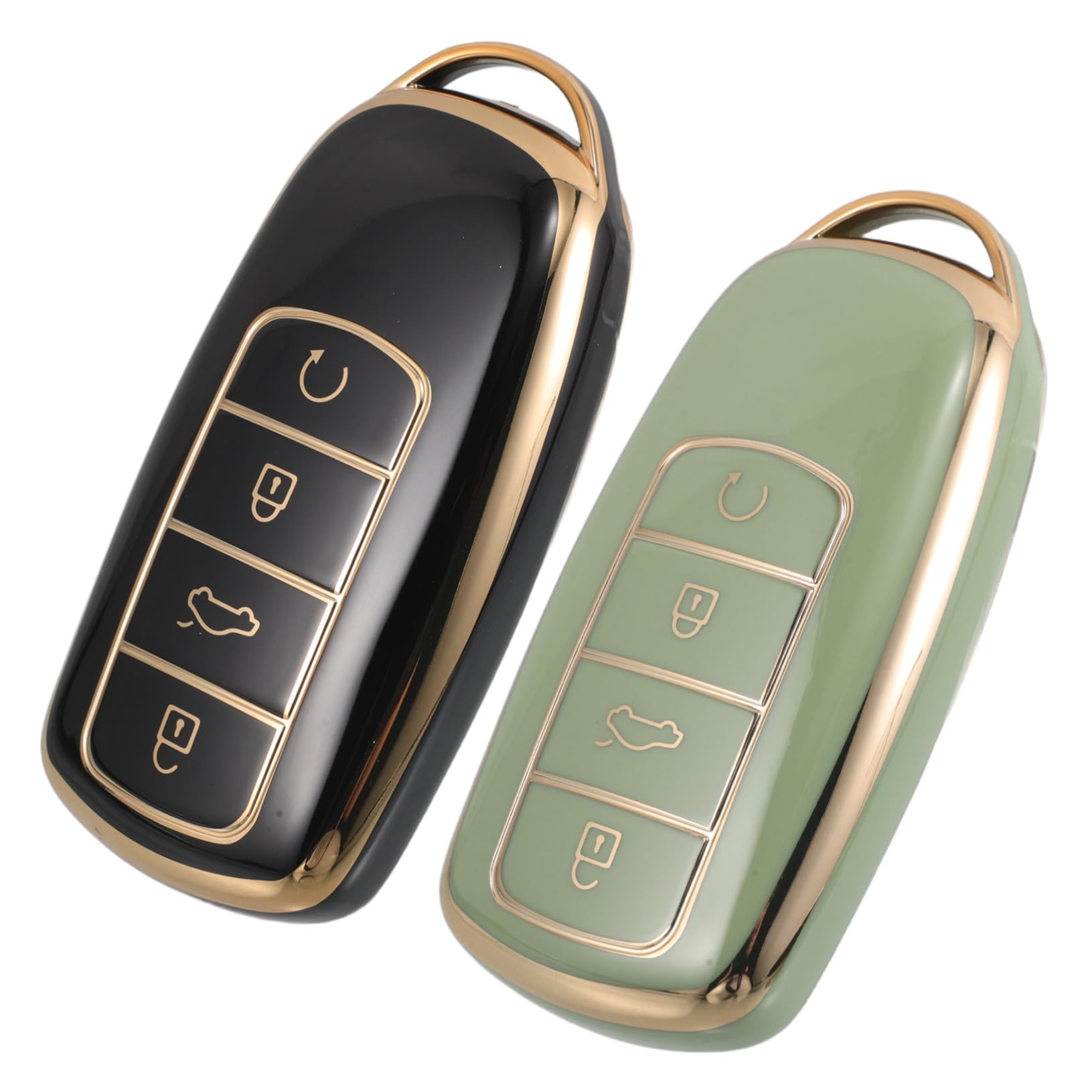 Cabilock 2 Stück Autoschlüsselgehäuse Schlüsselanhänger Autoschlüssel Fernbedienungsgehäuse Keyless Entry Gehäuse Schlüsselabdeckungen Für Autoschlüssel Autoschlüsseletui Cabilock 2 Stück Autoschlüsselgehäuse Schlüsselanhänger Autoschlüssel Fernbedienungsgehäuse Keyless Entry Gehäuse Schlüsselabdeckungen Für Autoschlüssel Autoschlüsseletui von Cabilock
