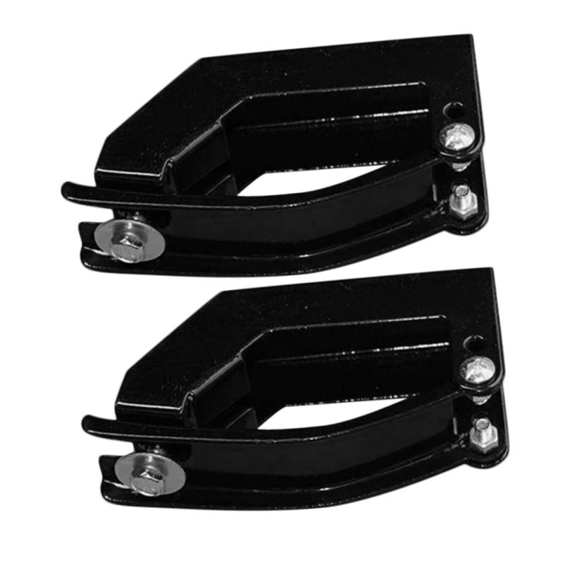 Cabilock 2 Stück Dachreling-Clips Auto-Topper-klemme Dachträgerklemme Querträgerklammern Für Autos Dachträger-querträgerklemmen Querstangen-aufhängeklemmen Black Eisen von Cabilock
