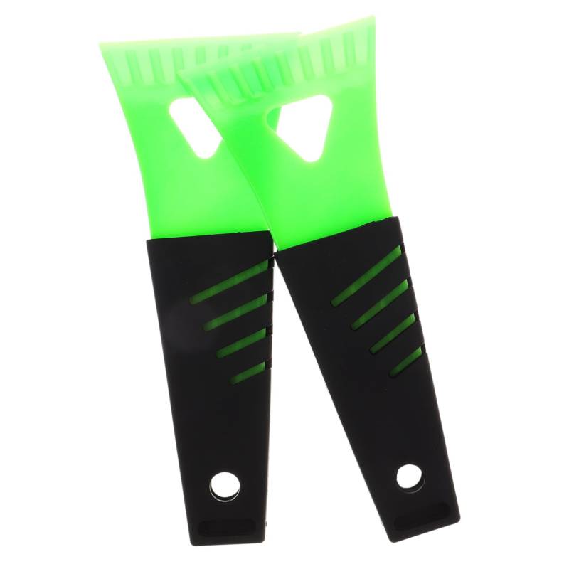 Cabilock 2 Stück Enteisungsschaufel Kratzer Schaber Windschutzscheibe Matsch Auto Reiniger Zubehör Zur Schneeräumung Für Entfernung Pvc Light Green Wiederverwendbar von Cabilock