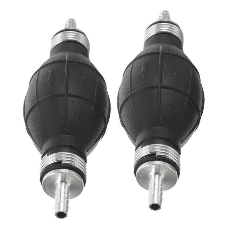 Cabilock 2 Stück Flüssigkeitsförderpumpe Squeeze-ball-vakuumpumpe Marine-ölabsaugpumpe Handpumpenversorgung Handpumpe Benzin Zapfsäulenübergabe Getriebeölpumpe Kunststoff Black von Cabilock