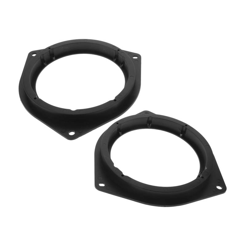 Cabilock 2 Stück Hornscheibe Lautsprecher Robuster Ring Austausch Des Lautsprecheradapters Autozubehör Austausch Des Lautsprecherrings Lautsprecher-distanzring Plastik Black von Cabilock
