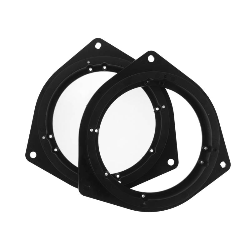 Cabilock 2 Stück Hornscheibe Lautsprecher-Tool Lautsprecher-Adapterringe fürs Auto Austausch des Lautsprecheradapters Distanzring für Autolautsprecher Plastik Black von Cabilock
