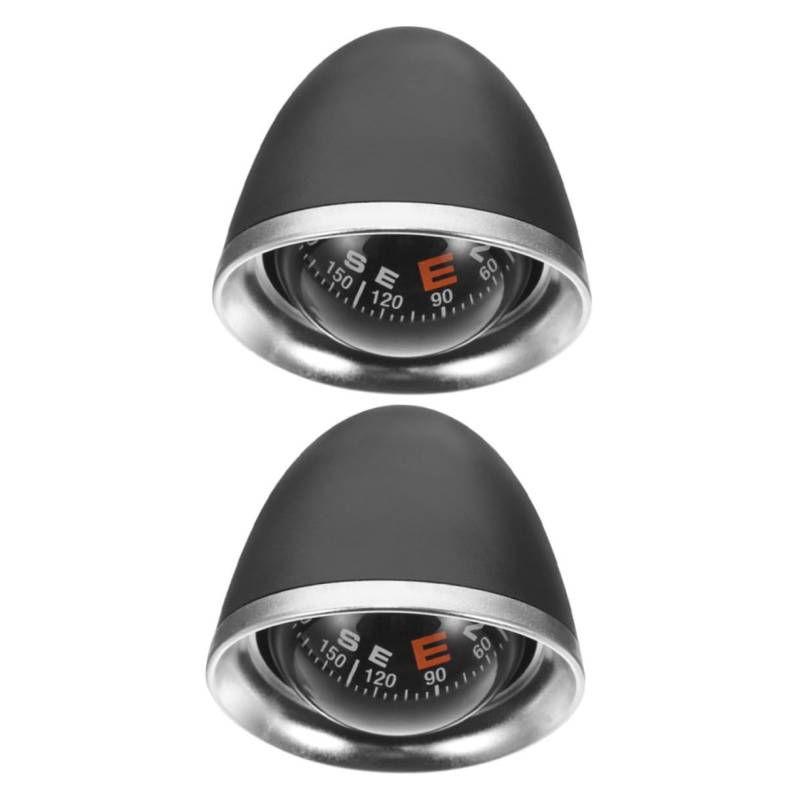 Cabilock 2 Stück Kompass-Ornamente digitaler kompass für Auto Entenbootzubehör Mini-Kompass Autokompass fürs Auto Kompasskugel Digitaler Neigungsmesser fürs Auto Geschwindigkeitsmesser abs von Cabilock