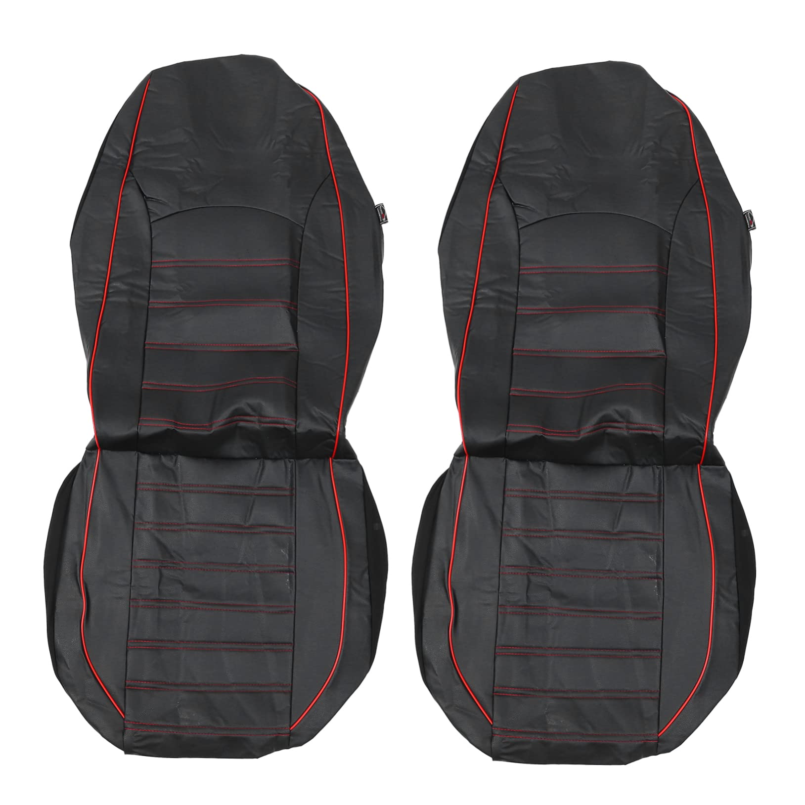Cabilock 2 Stück wasserdichte Sitzbedeckung Abdeckung Sitzbezüge Universal- Rückenlehne Auto-PU-Sitzbezug Sitzschutzhülle Auto-Styling-Innenausstattung Autositzschutz rot Cabilock 2 Stück wasserdichte Sitzbedeckung Abdeckung Sitzbezüge Universal- Rückenlehne Auto-PU-Sitzbezug Sitzschutzhülle Auto-Styling-Innenausstattung Autositzschutz rot von Cabilock