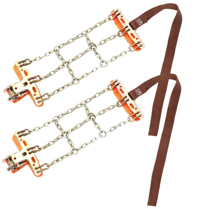 Cabilock 2 Stücke Schneeketten Reifen Auto Anti Slip Kette Fahrzeug Anti Skid Kette Auto Anti Skid Kette Stahl Zufällige Farbe von Cabilock