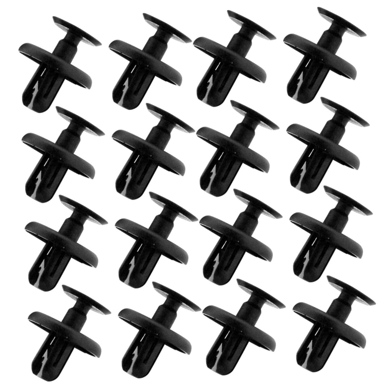 Cabilock 20 Stück Autoschnalle Clips drücken Auto Stoßstange Push-Clip Nietverschluss Schwarz Cabilock 20 Stück Autoschnalle Clips drücken Auto Stoßstange Push-Clip Nietverschluss Schwarz von Cabilock