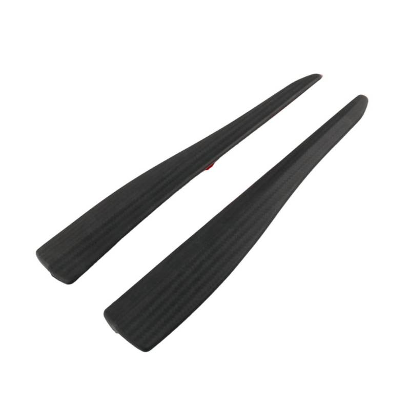 Cabilock 2Stücke Auto PVC Schutzstreifen für Kratzschutz Stoßstangen und Karosserieschutz Selbstklebend Schwarz für Fahrzeugtypen Einfache Installation Dekorative von Cabilock