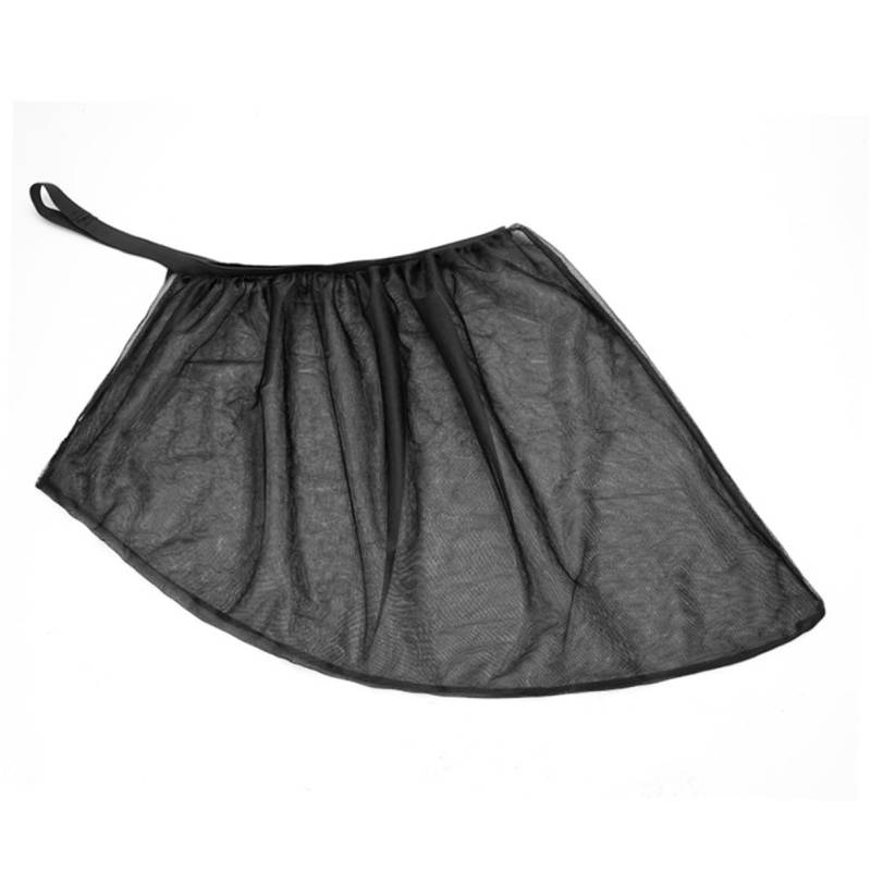 Cabilock 2Stücke Auto Sonnenschutz Vorhang Aus Nylon Atmungsaktiver Insektenschutz Für Frontscheibe Universeller UV Schutz Schwarz von Cabilock