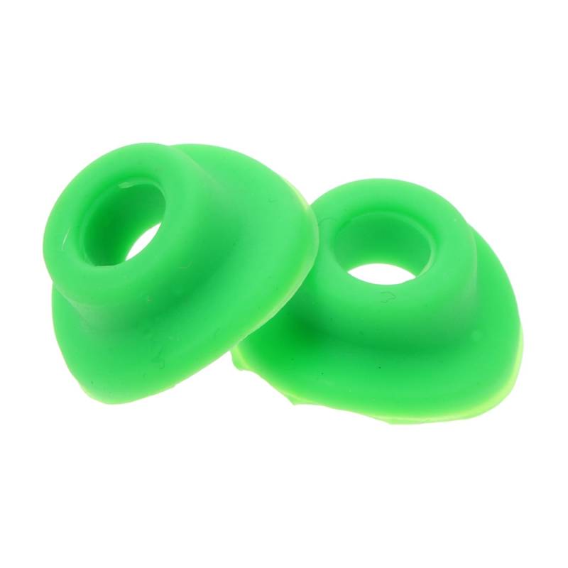 Cabilock 2Stücke Motorcycle Valve Stem Durable Silicone Mud Guard Washers Fit for Various Motorbike Models Design von Cabilock