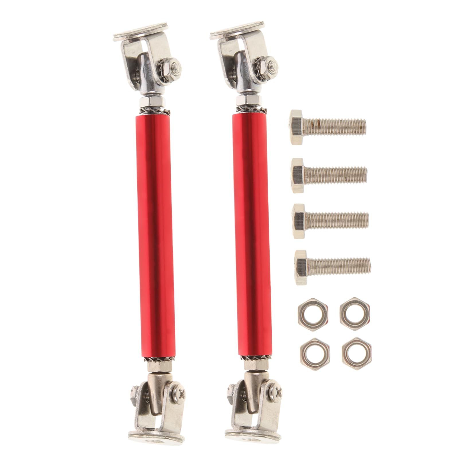 Cabilock 2Stücke Stainless Steel Adjustable Front Splitter Strut Rod Durable Easy Installation Enhances Vehicle Appearance Cabilock 2Stücke Stainless Steel Adjustable Front Splitter Strut Rod Durable Easy Installation Enhances Vehicle Appearance von Cabilock