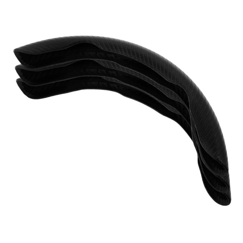 Cabilock 3pcs 15-Zoll-kohlefaser-lenkradabdeckung Anti-rutsch-lenkrad-Griff Clip Auf Lenkradabdeckung Protektor Universal Car Accessoire von Cabilock