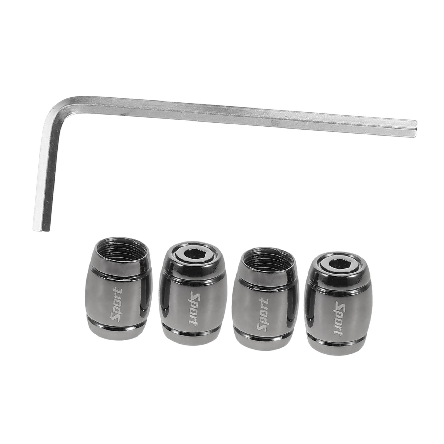 Cabilock 4 Stück Atmungsaktive Hauben Radkappen Abdeckung Reifenkappen Motorrad Reifenventilkappe Außen Ersatzventilkappen Chrom Reifenstopper Aluminium Universal Luftreifen von Cabilock