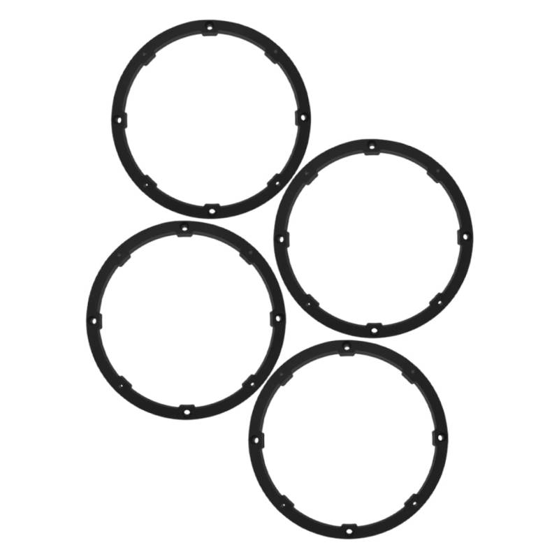 Cabilock 4 Stück Nachrüstdichtung Auto Abstandshalter Fahrzeug Lautsprecher Abstandsring Adapter Montiert Für Auto Lautsprecher Adapter Abstandsringe Lautsprecher Ring Adapter Montage von Cabilock