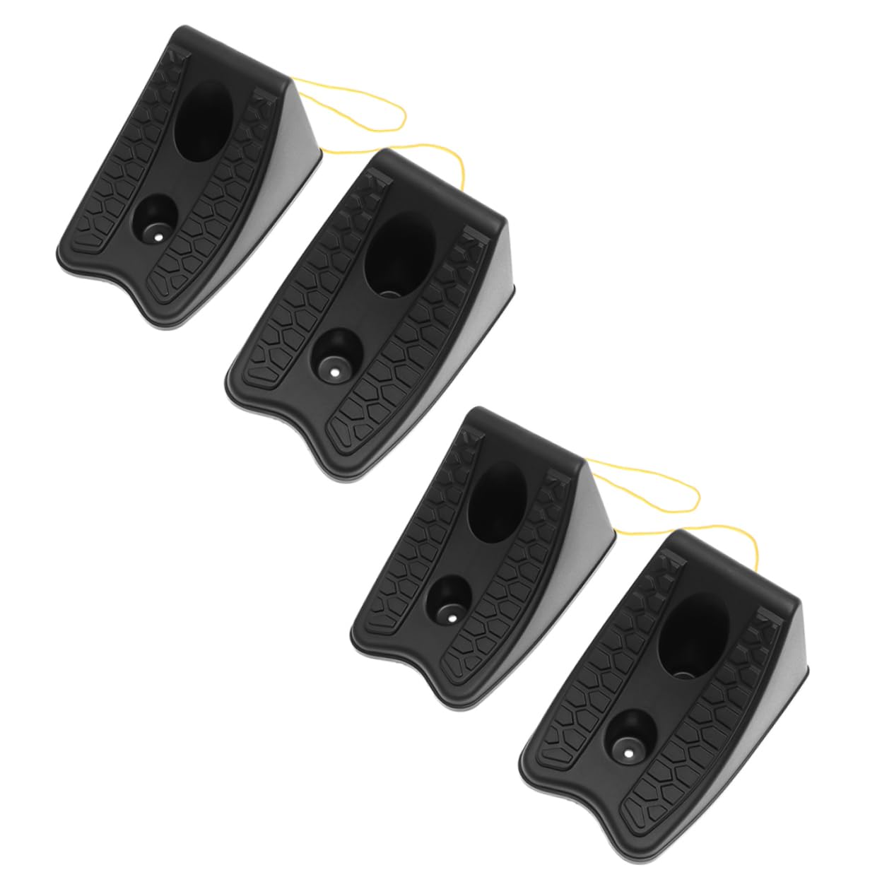 Cabilock 4 Stück Schleudern Automobil klein Parkgarage Stopper Garagenautostopper Fest Radstopper Radblock Unterlegkeile Autostopperblock Achsvermessungsblock Plastik Black Cabilock 4 Stück Schleudern Automobil klein Parkgarage Stopper Garagenautostopper Fest Radstopper Radblock Unterlegkeile Autostopperblock Achsvermessungsblock Plastik Black von Cabilock