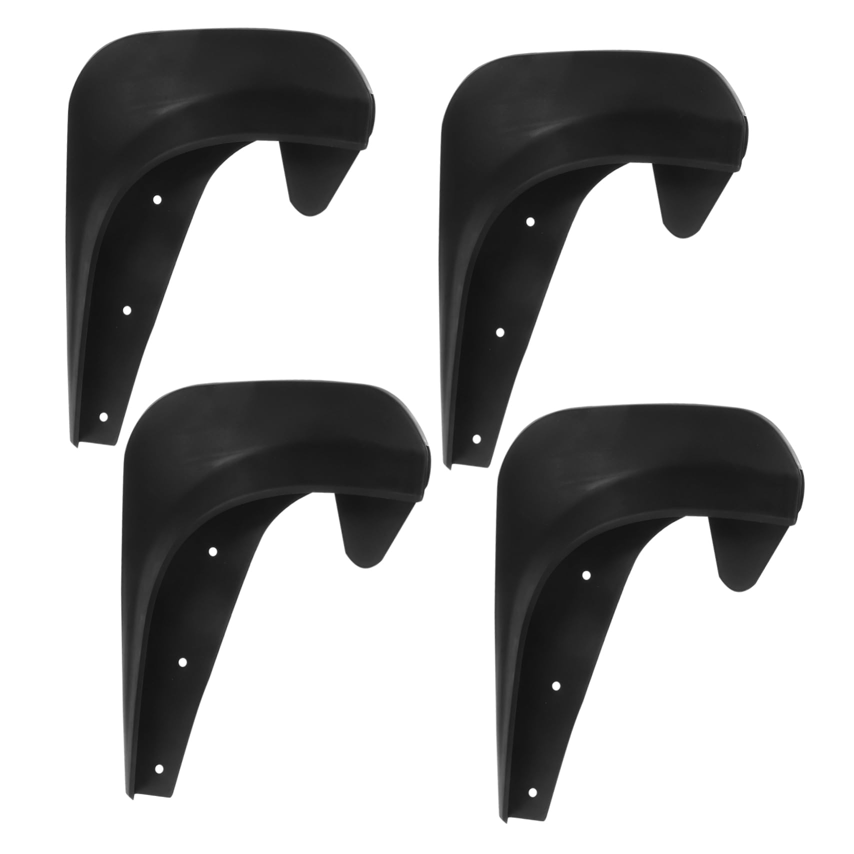 Cabilock 4 Stück Stoßstange Auto Stoßfängerschutz Reifenspritzschutz Schmutzfänger am Rad Schmutzfänger am Hinterrad Radspritzschutz Plastik Black Cabilock 4 Stück Stoßstange Auto Stoßfängerschutz Reifenspritzschutz Schmutzfänger am Rad Schmutzfänger am Hinterrad Radspritzschutz Plastik Black von Cabilock