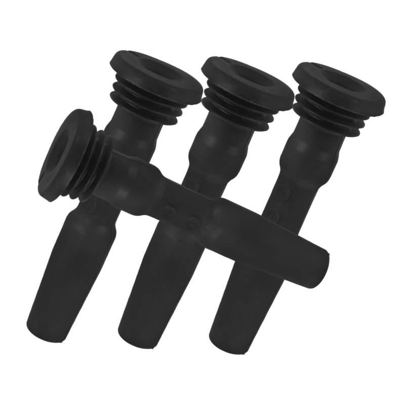 Cabilock 4 Stück Zündspulen Gummimanschette Zündspulenstecker Manschette Ersatz Autoteil Zündkerzen Gummimanschette Zündkerzenstecker Zündspulenstecker Zündspulen Gummimanschette von Cabilock