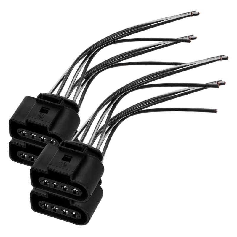 Cabilock 4 Stück Zündspulenstecker Crimp Autokabelbaumstecker Zum Entfernen Der Ersatzklemmen Zündspulendraht Zündspulenkabel Zündkabel Zündkerzen Schwarzer Kunststoff von Cabilock