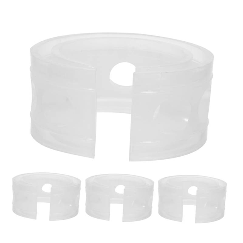 Cabilock 4 Stücke Auto Modifikation Kleber Kissen Schock Buchsen Stoßdämpfer Modifikation Zubehör Entfernung Gummis Federn Transparent Gummi von Cabilock