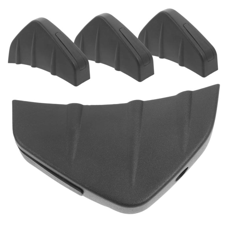 Cabilock 4Stücke Auto Heckspoiler Diffusoren Universelle Spoiler Für Stoßstangen Dekorative Luftdurchflussleisten Zur Verbesserung Der Fahrstabilität von Cabilock