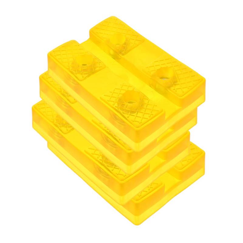Cabilock 4Stücke Hydraulische Wagenheberauflagen Teiliges Wagenheber Pad Adapter Für Sichere Hebemaschinen Einsetzbar Für Verschiedene Modelle Robuste Langlebige von Cabilock