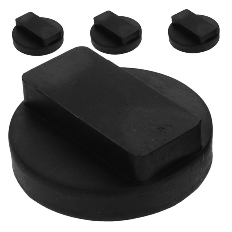 Cabilock 4Stücke Wagenheber Pads Langlebige Auflage Für Fahrzeug Unterstützung Bietet Stoßdämpfung Und Vibrationseffizienz von Cabilock