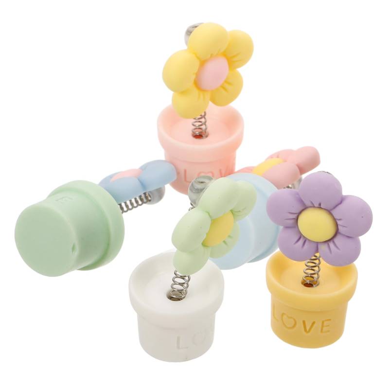 Cabilock 5 Stück Künstliche Topfpflanzen Auto Ornamente Auto Für Frauen Süße Accessoires Fürs Auto Süße Auto Dekorationen Blumen Armaturenbrett Dekorationen Blumen Fürs von Cabilock