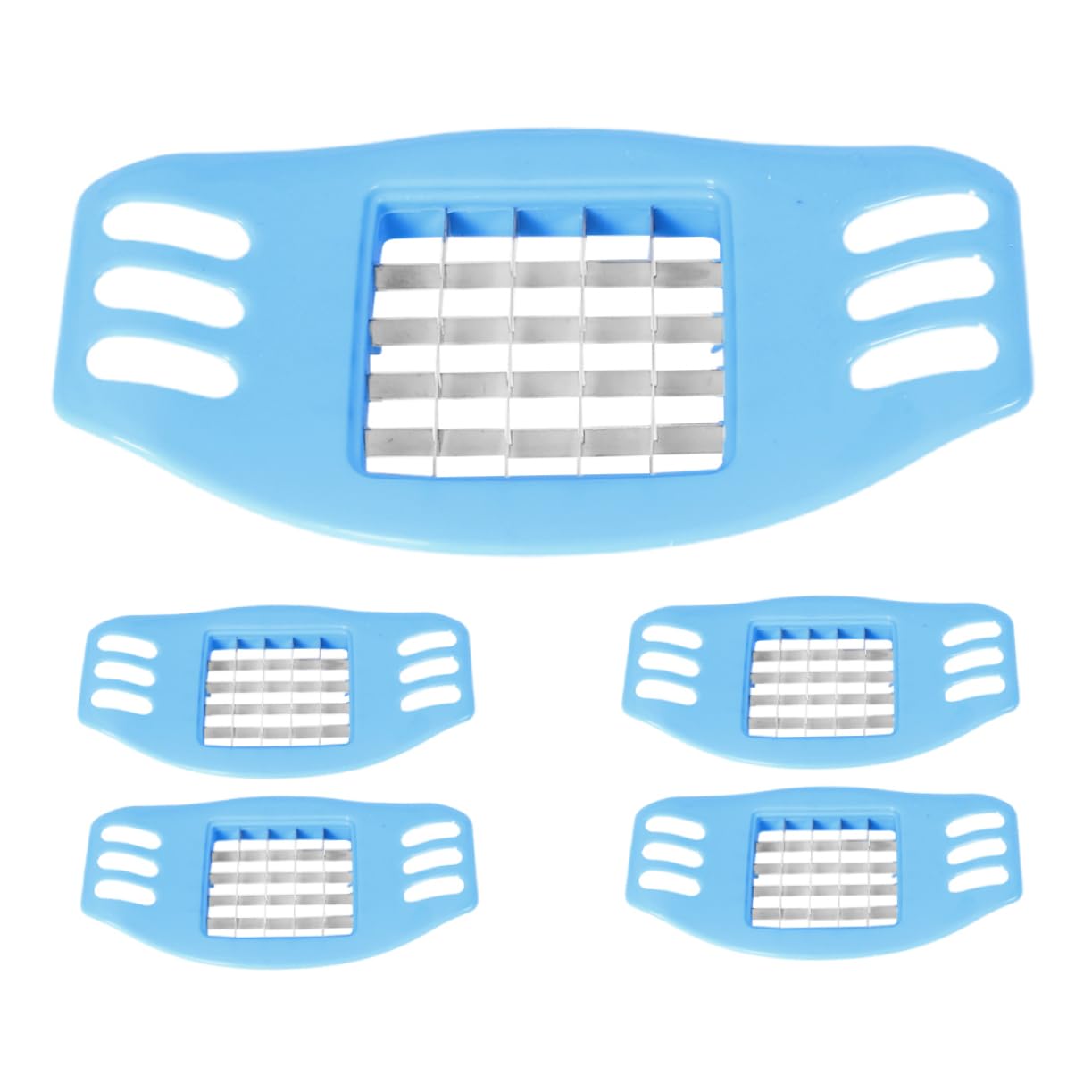 Cabilock 5 Stücke Manuelle Pommes Frites Cutter Kartoffel Chipper Cutter Edelstahl Multi-funktionale Gemüse Slicer Für Karotten Küche Werkzeug Cabilock 5 Stücke Manuelle Pommes Frites Cutter Kartoffel Chipper Cutter Edelstahl Multi-funktionale Gemüse Slicer Für Karotten Küche Werkzeug von Cabilock
