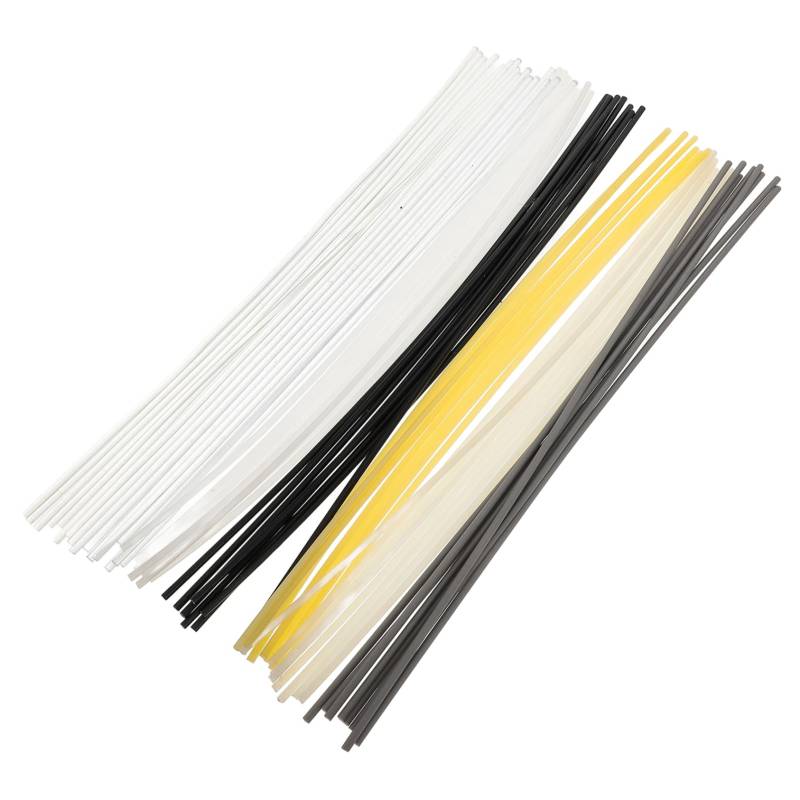 Cabilock 56 Stück Kunststoffreparaturwerkzeuge Auto Festsetzung Niedrig Stoßstange Schweißen Fix Schweißklammern Aus Kunststoff Schweißstange Kunststoffstangen Plastik von Cabilock