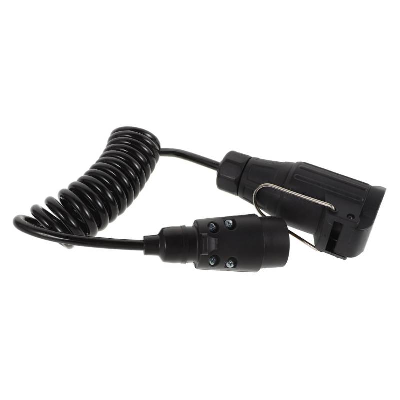 Cabilock 7 Anhängerkabelbaum Anhängerstifte Kabelbaum Für Anhängerbeleuchtung Anhängerkabeladapter Anhängerstecker Verkabelungssatz Stecker Für Die Anhängerverkabelung Plastik Black von Cabilock