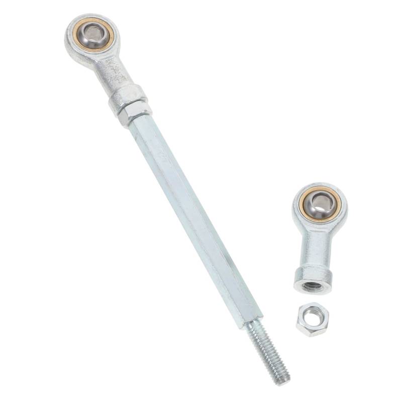 Cabilock Atv Zubehör Link End Racing Vorne Motorrad Drehmoment Krawatte Auto Ersatz Für Schlüssel Lenkung Silber Chrom Vanadium Stahl von Cabilock