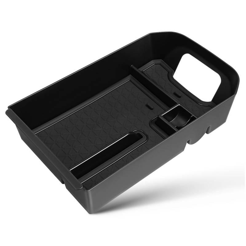 Cabilock Auto Armlehnen Organizer aus Robustem Mittelkonsole Aufbewahrungsbox mit Großer Kapazität Universelle Passform für Verschiedene Fahrzeuge von Cabilock