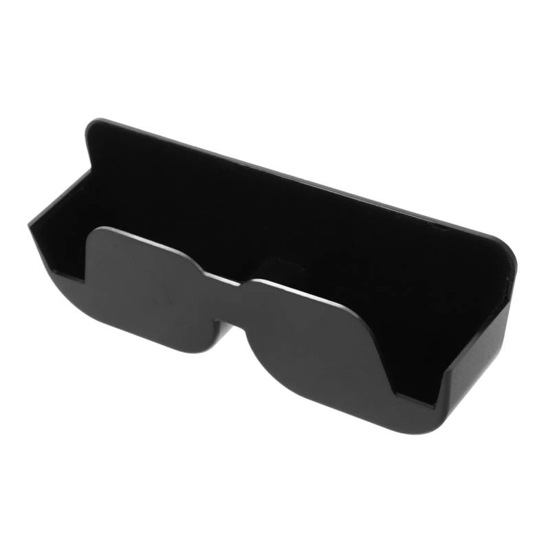 Cabilock Auto Brillenetui Für Damen Montierte Abdeckungshalter Innenraum Brillenhalter Auto Brillenetui Halter Selbstklebendes Brillenetui Auto Brillenständer Abs Schwarz von Cabilock