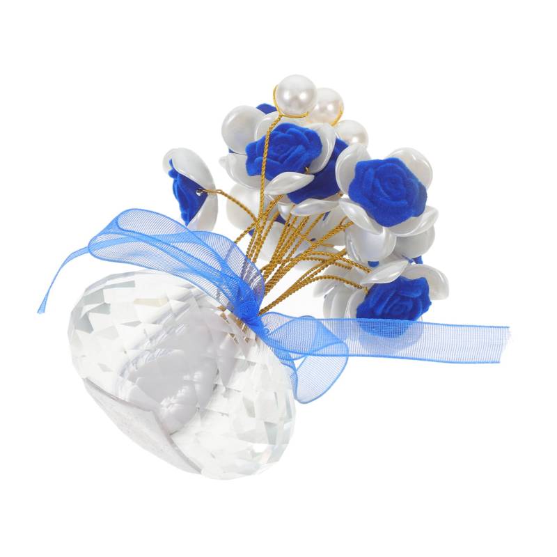 Cabilock Autodekoration Ornamente Rosa Auto Blumenornament Blumenautoornament Auto Armaturenbrett Ornamente Ästhetische Autozubehör Dekorationen Süße Blume Künstlich von Cabilock