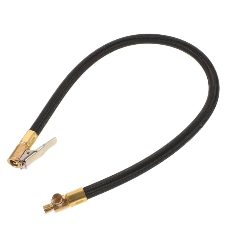 Cabilock Autopumpe Schlauch Reifen Autokompressor Rohr Reifenfüller Verlängerungsrohr Fahrradpumpenadapter Kompressoraufsätze Für Aufblasbares Kompressorzubehör Gummi Schwarz von Cabilock
