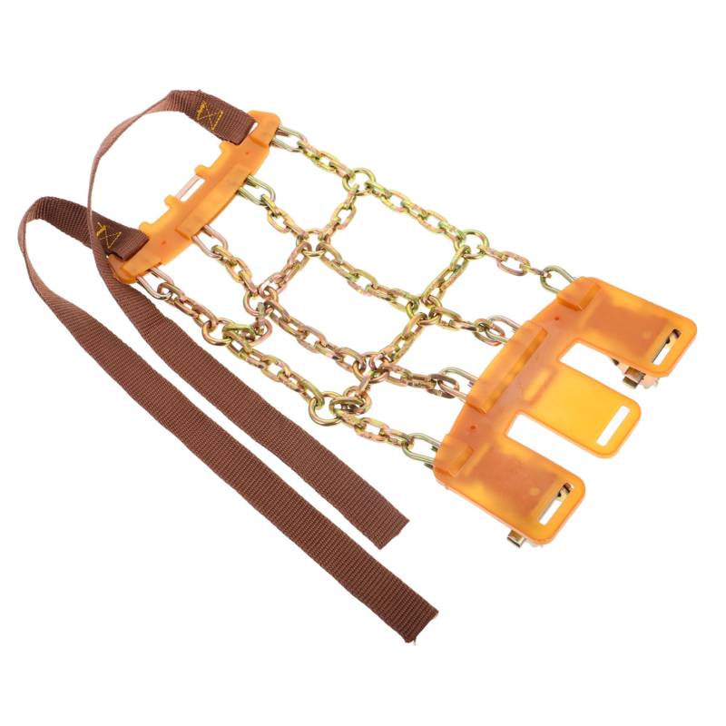 Cabilock Autoreifenketten rutschfeste Reifenketten Schneeketten Winterreifenketten fürs Auto Reifenketten für LKW LKW-Reifenketten ATV-Reifenketten Reifenketten für SUV Stahl Golden von Cabilock