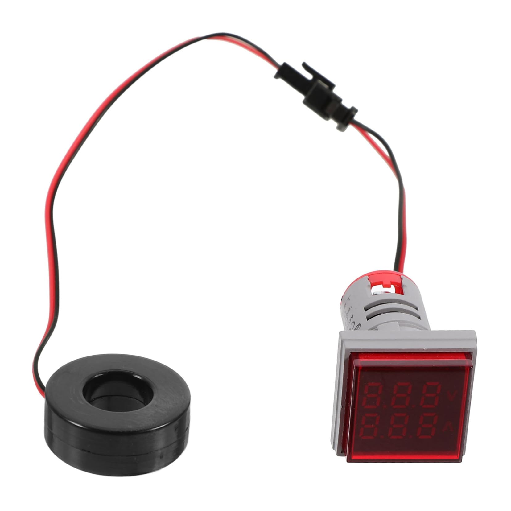 Cabilock Digitales Indikatorlicht industriell digitaler Spannungsprüfer -Anzeige Voltmeter Tester Leistung Digitalvoltmeter-Voltdetektor elektrischer Tester Plastik rot Cabilock Digitales Indikatorlicht industriell digitaler Spannungsprüfer -Anzeige Voltmeter Tester Leistung Digitalvoltmeter-Voltdetektor elektrischer Tester Plastik rot von Cabilock