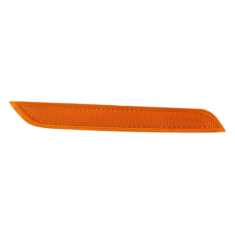 Cabilock Ersatz Reflektorlampen Orangefarbenes Kunststoff Autozubehör Klare Linse Frontstoßstangenreflektor Autolichter von Cabilock
