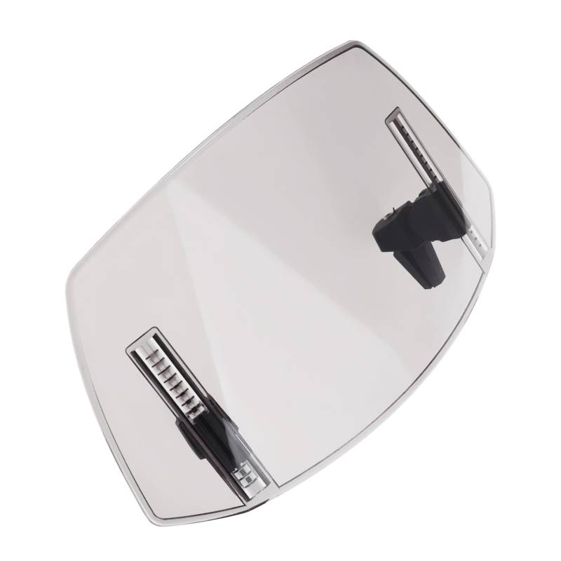 Cabilock Ersatz Windschutzscheibe Für Motorrad Metall Dreirad Windschutzscheibe Windschutzscheibe Für Motorrad PC Hellgrau Ersatz Motorrad Windschutzscheibe von Cabilock