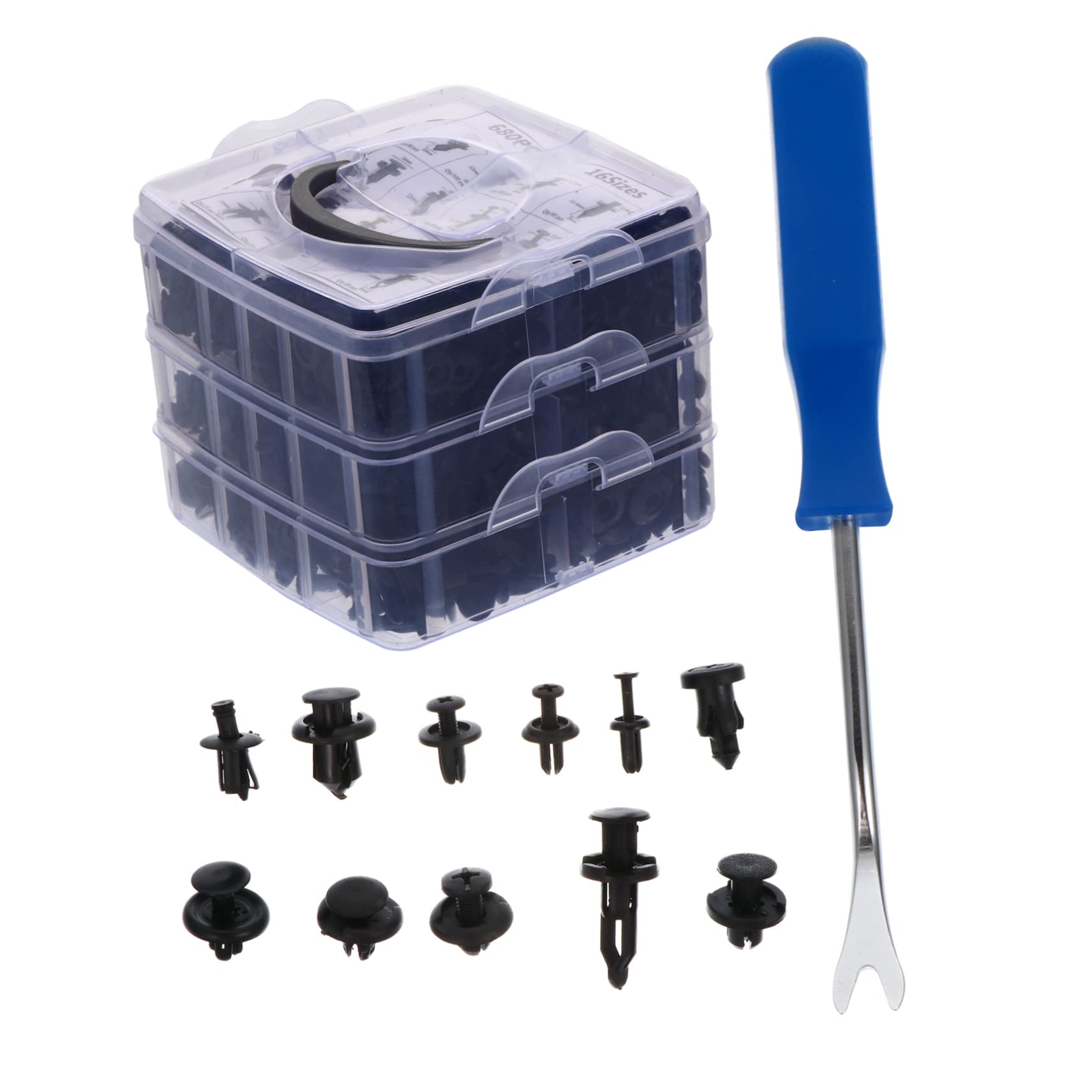 Cabilock Fahrzeug Burger Reparatur Kit mit Clips Schraubendreher Organisiert Praktischer Box Hochwertige Clips für Zuverlässige Fahrzeugreparaturen und Einfache Cabilock Fahrzeug Burger Reparatur Kit mit Clips Schraubendreher Organisiert Praktischer Box Hochwertige Clips für Zuverlässige Fahrzeugreparaturen und Einfache von Cabilock