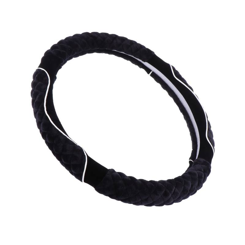 Cabilock Fluffy Steering Wheel Soft Plush Steering Wheel Protector for Cars Slip Warm and von Cabilock