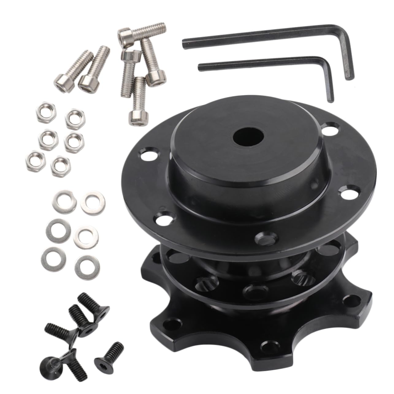 Cabilock Formel Schnellspanner Set Mit Adapter Zur Lenkraderhöhung Schwarz Für Robustes Material Schnelle Installation Und Entfernung Einsetzbar Cabilock Formel Schnellspanner Set Mit Adapter Zur Lenkraderhöhung Schwarz Für Robustes Material Schnelle Installation Und Entfernung Einsetzbar von Cabilock