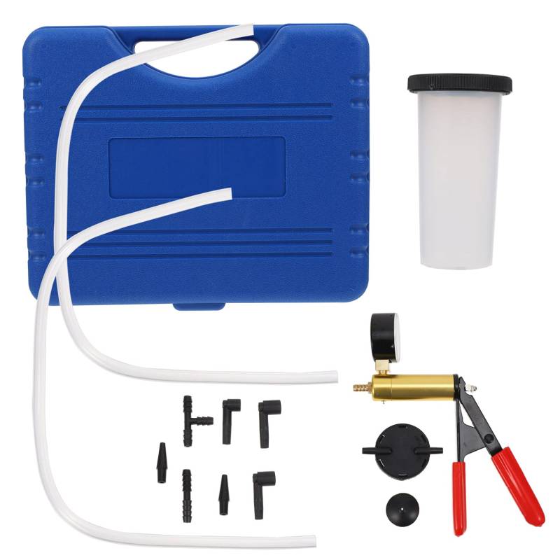 Cabilock Hand Vakuumpumpe Bremse Bleeder Kit Tragbares Vakuumpumpen Für Auto Mit Hochwertigen Materialien Und Verschiedenen Adaptern Für Heim Und Werkstattgebrauch von Cabilock